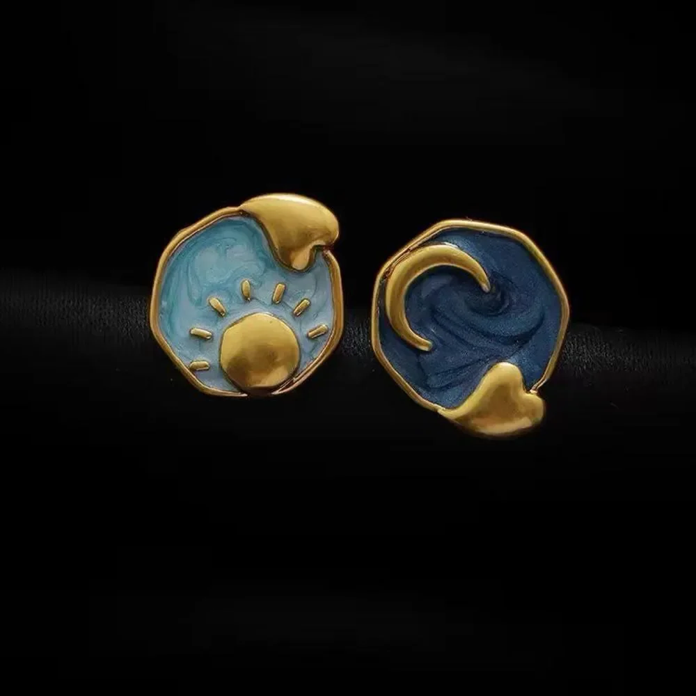 Boho stud  earrings  #361